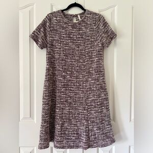 Orange Creek - Burgundy Melange - Side-Pocket - Shift Dress - Size Medium NEW-WT